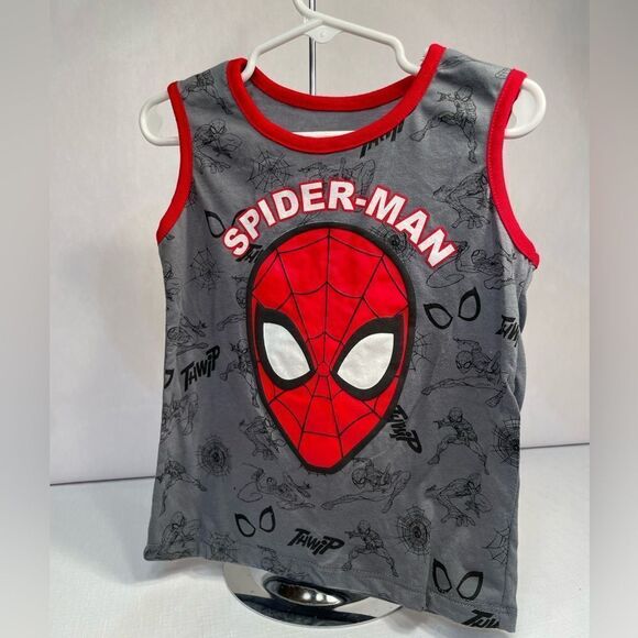 MARVEL SPIDER-MAN TANK TOP SIZE 2T - Picture 1 of 3